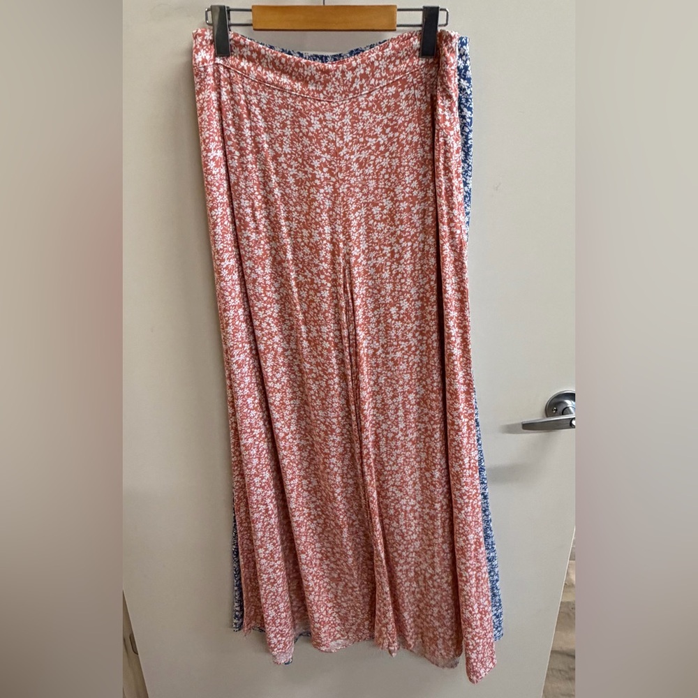 New Floral Pink Straight Leg Jeans